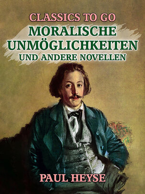 cover image of Moralische Unmöglichkeiten und andere Novellen